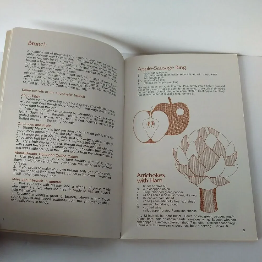 Fast But Fancy Secrets for Gourmet‎ Entertaining Cookbook 1975 Recipe Booklet